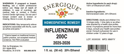 Influenzinum 200c (Enrg0898 Influenzinum 200c 11 24 25)